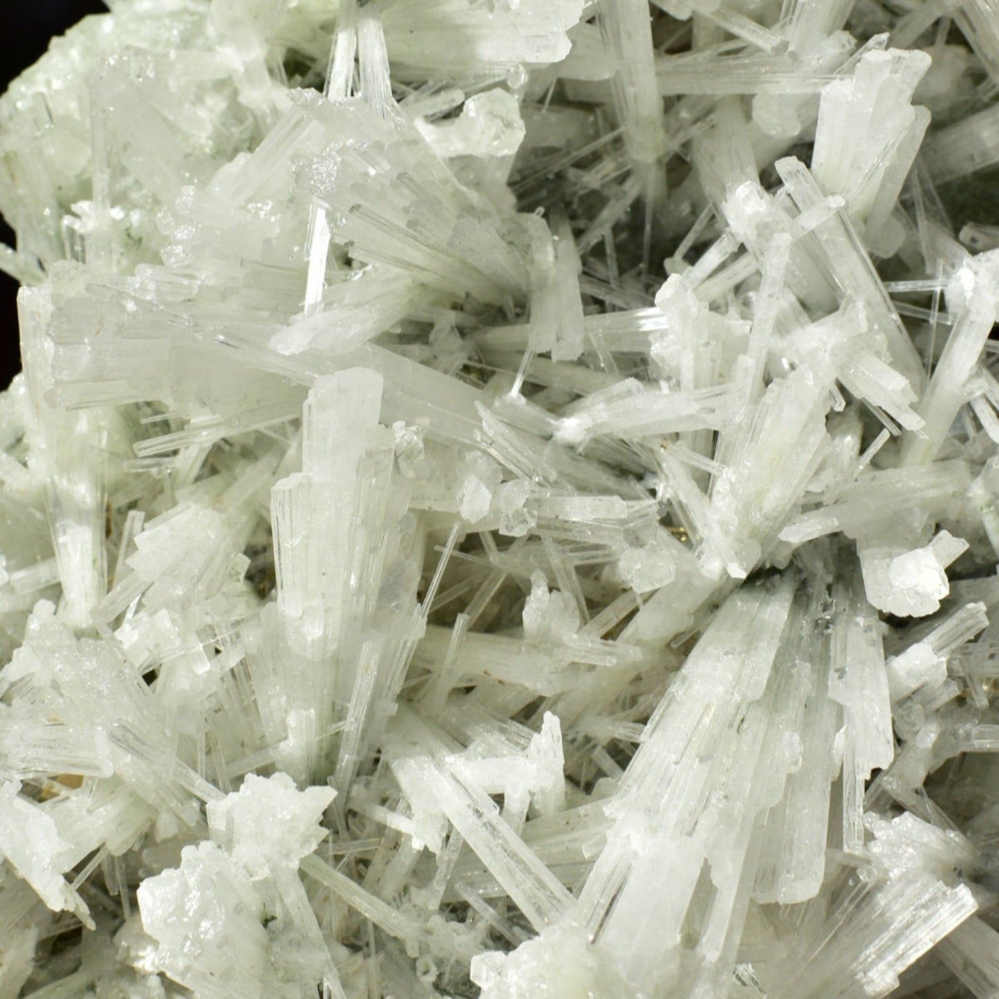 Scolecite with Green Apophyllite Statement Cluster