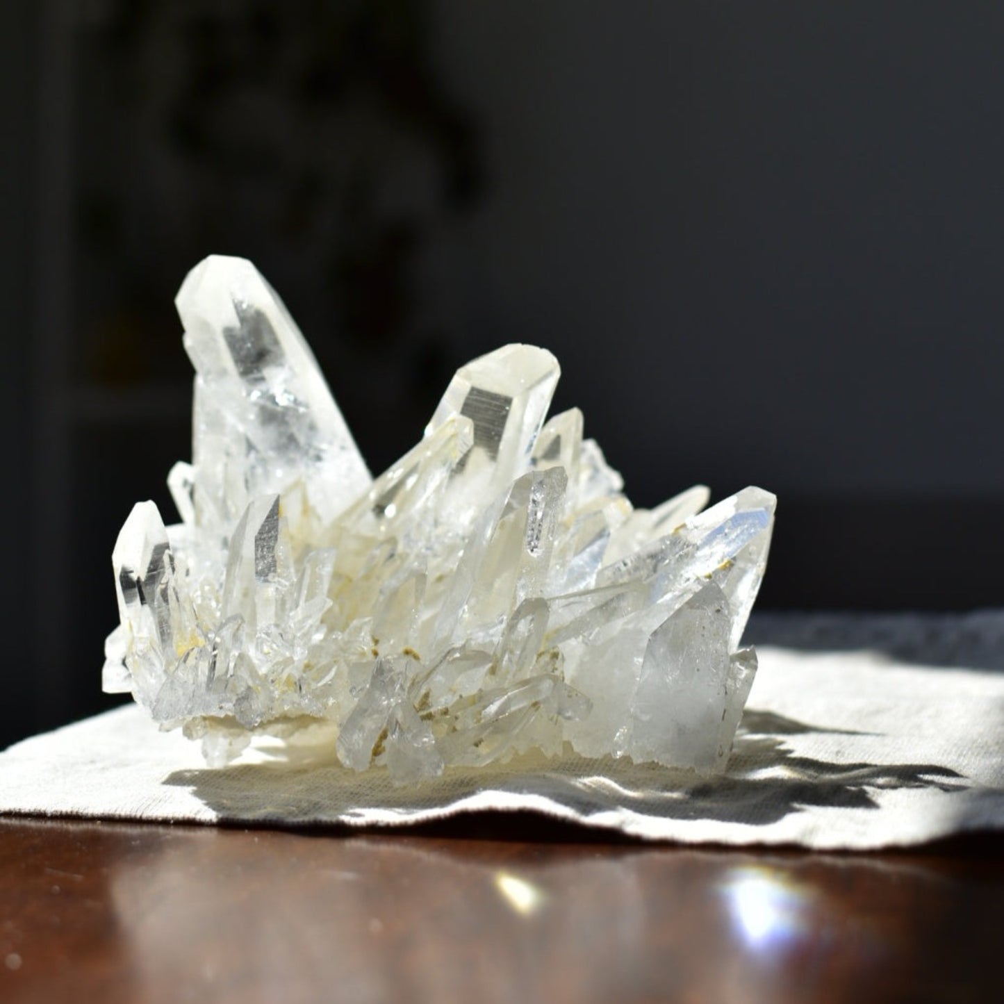 Colombian Lithium Quartz Cluster