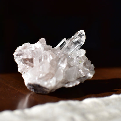 Pink Lemurian Quartz Cluster