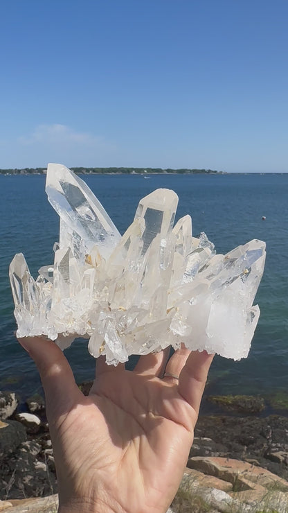 Colombian Lithium Quartz Cluster